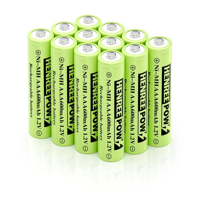 Henreepow 1.2V 600MAH AA NI-MH Oplaadbare batterijen