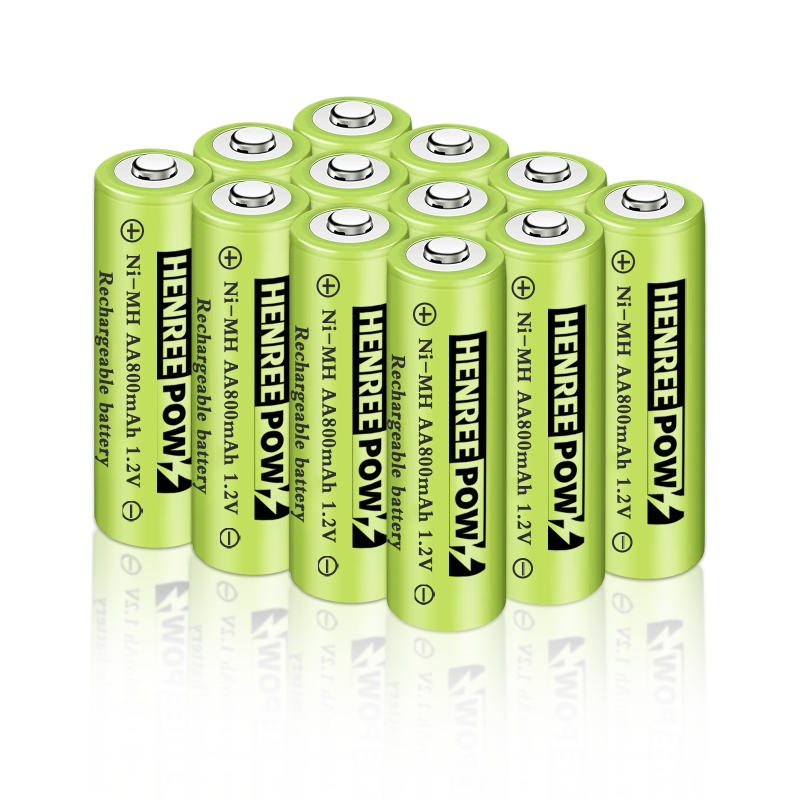 Henreepow 1.2V 600MAH AA NI-MH Oplaadbare batterijen